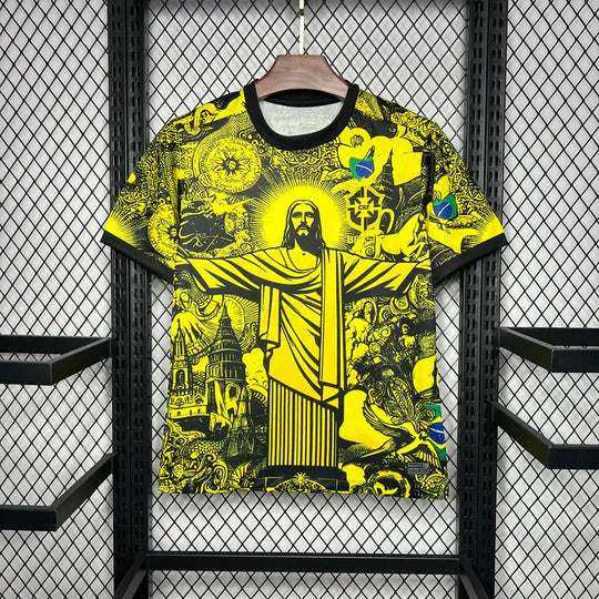Brasilien Konzept 2024 Gelbes Trikot